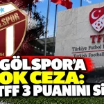 İnegölspor'a TFF'den Puan Silme Cezası