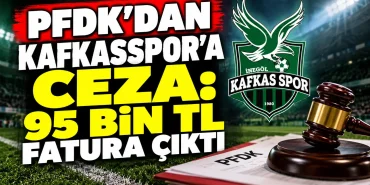 İnegöl Kafkasspor'a PFDK'dan 95 Bin TL'lik Ceza