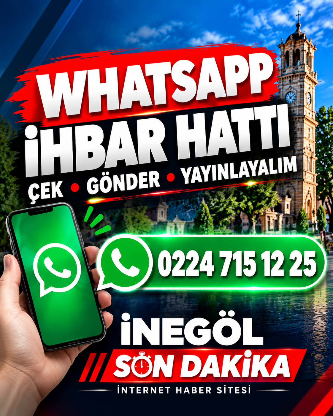WhatsApp İhbar Hattı Duyurusu