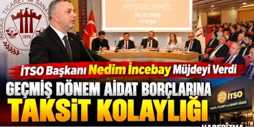 İTSO'dan Üyelerine Aidat Ödemelerinde Taksit Kolaylığı