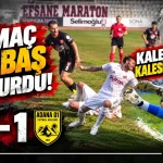 İnegölspor evinde bir puana razı oldu: 1-1