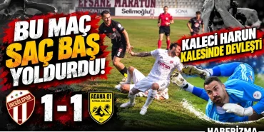 İnegölspor evinde bir puana razı oldu: 1-1