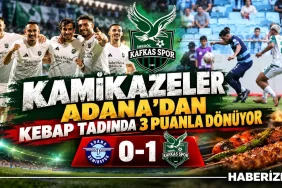 Kafkasspor Adana deplasmanından 3 puanla döndü