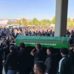 İnegöl'deki iş kazasında hayatını kaybeden iş yeri sahibi son yolculuğuna uğurlandı