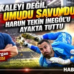 İnegölspor, Harun Tekin'in Devleştiği Maçta Adana 01 FK ile Berabere Kaldı